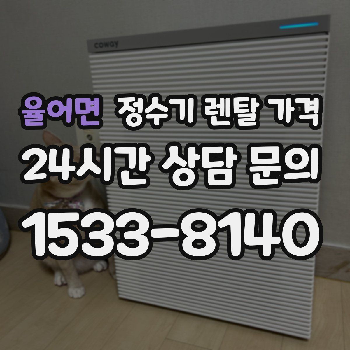 율어면 정수기 렌탈 가격 핵심만 빠르게 정리하는 방법