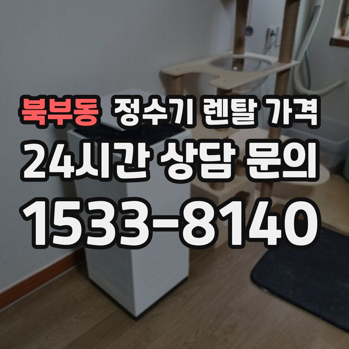 북부동 정수기 렌탈 가격