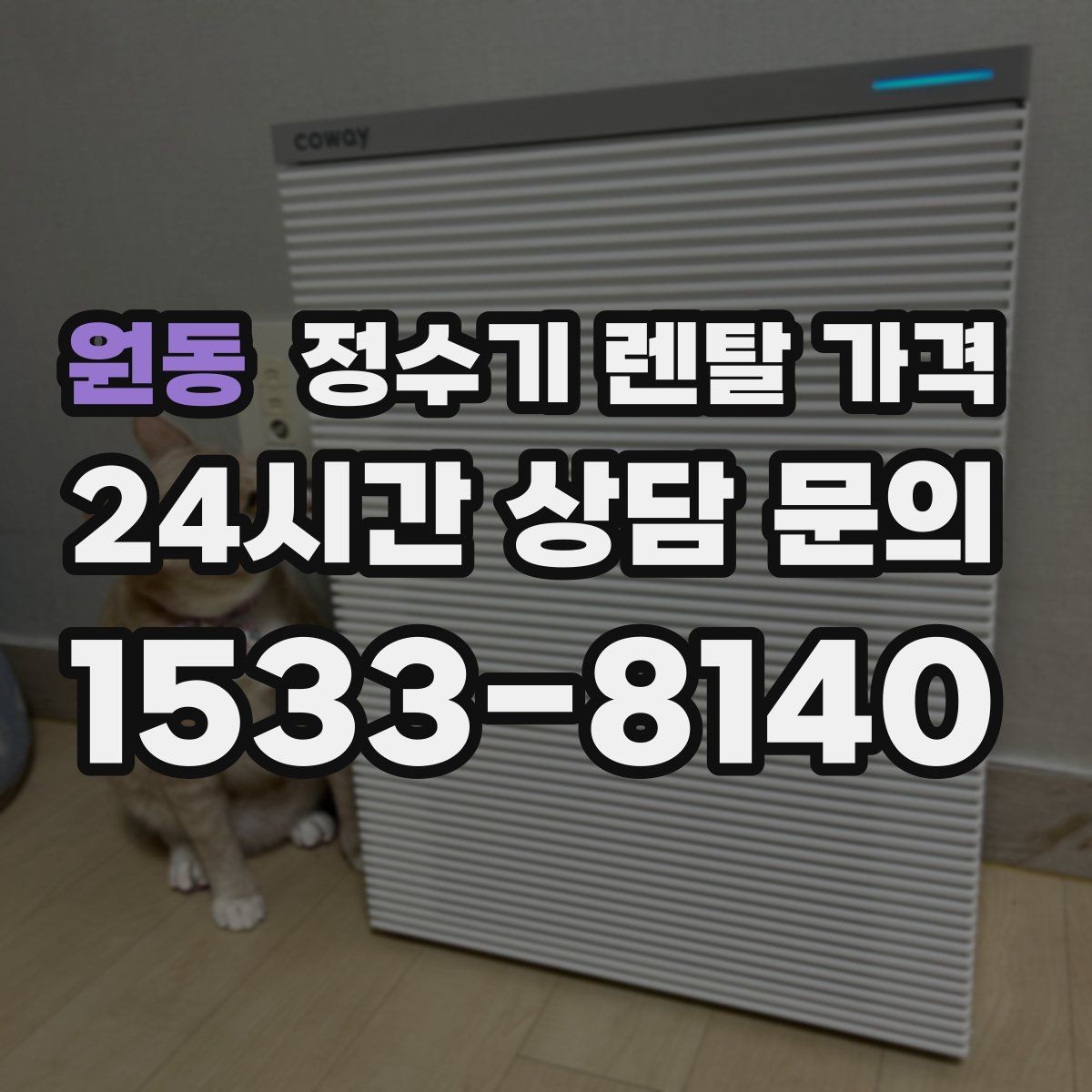 원동 정수기 렌탈 가격 위생 관리가 쉬운 제품 특징