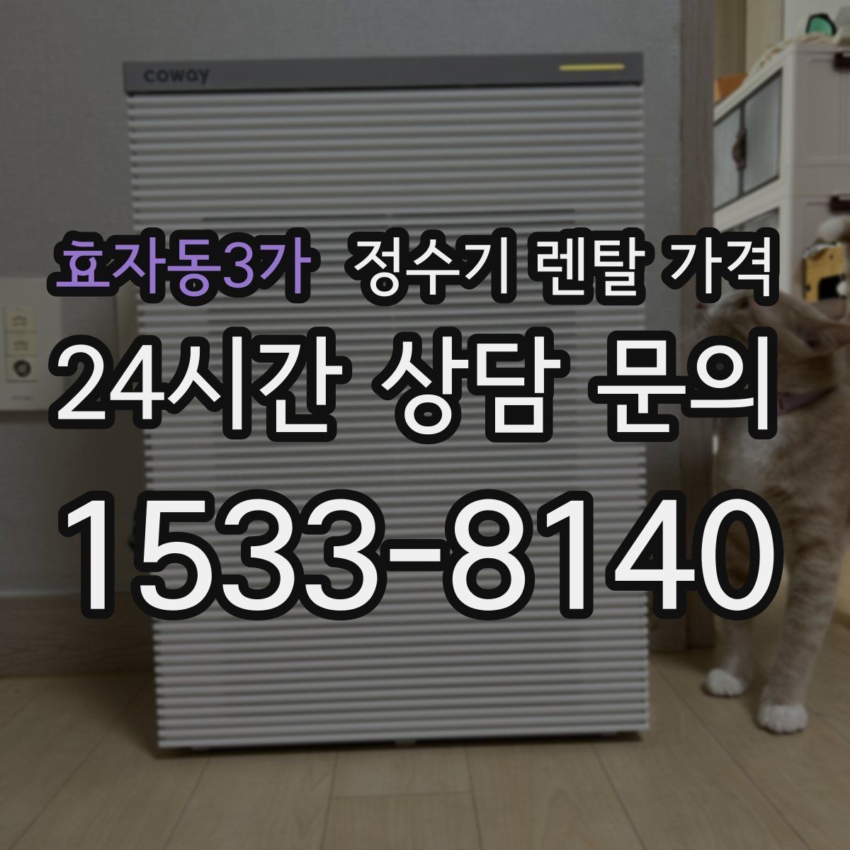 효자동3가 정수기 렌탈 가격 장기 사용 기준으로 선택하기