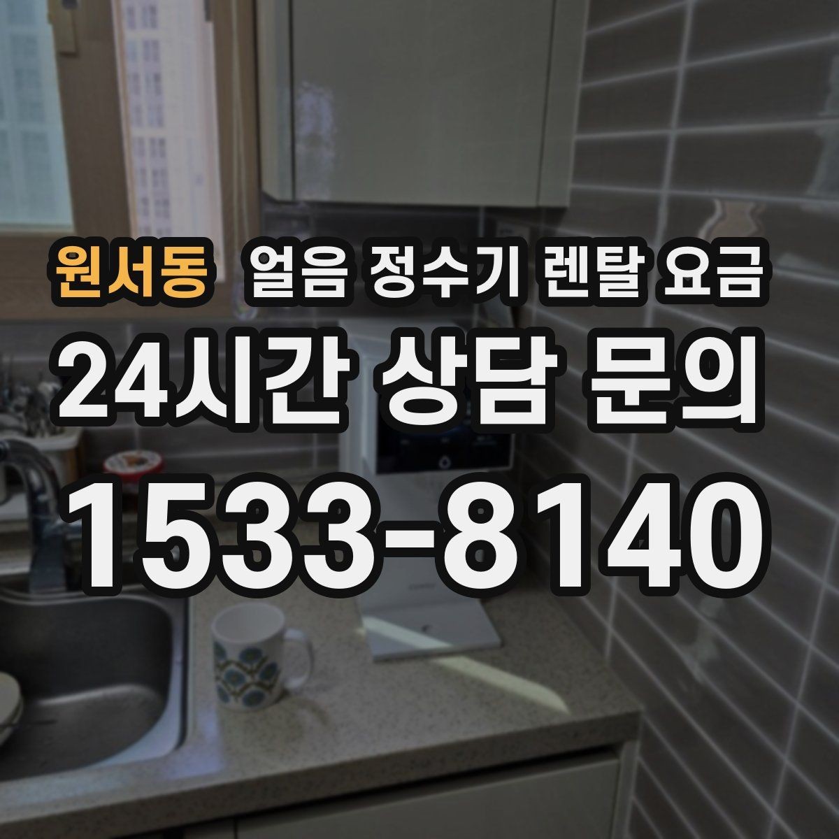 원서동 얼음 정수기 렌탈 요금 정수 전용 제품과 비교해보기