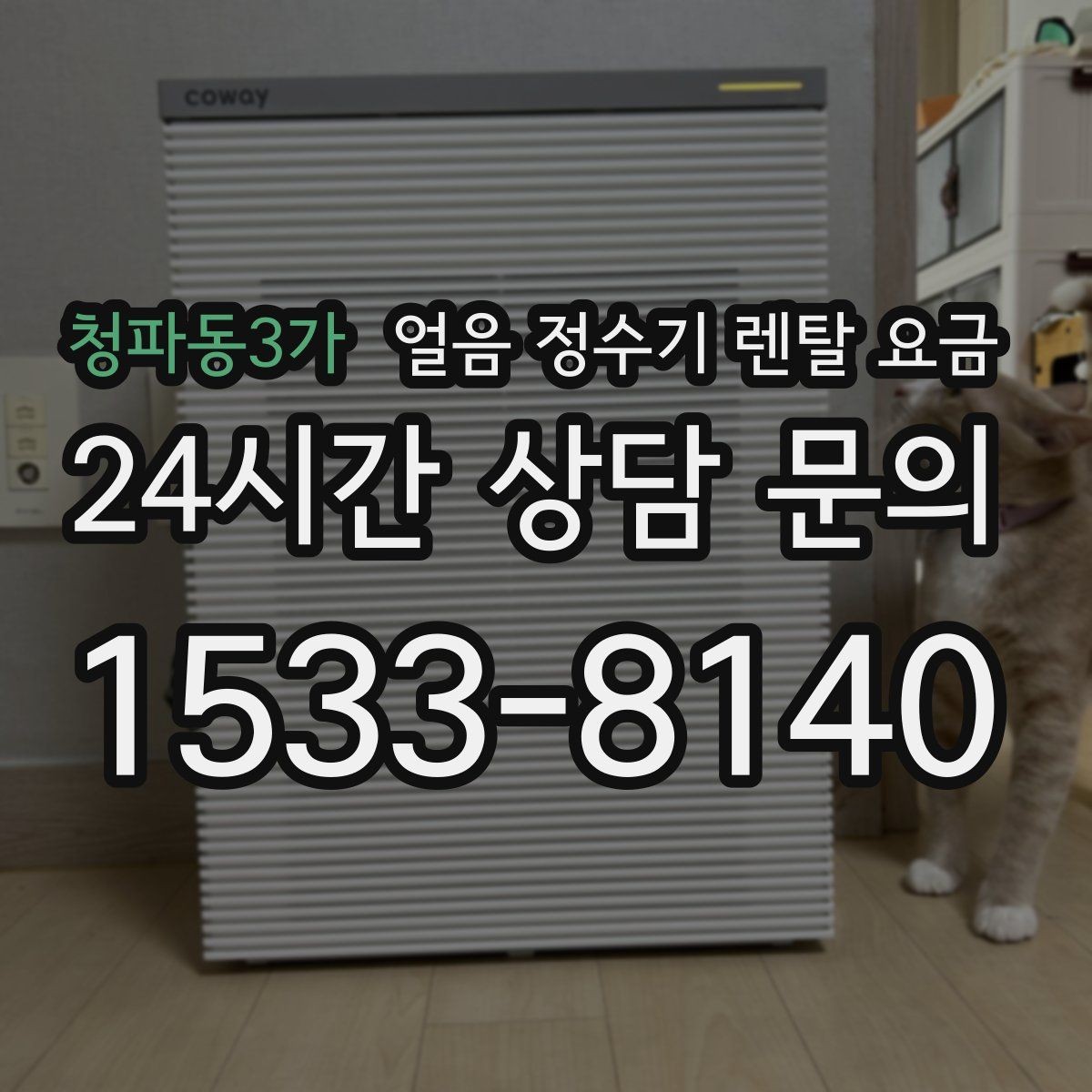 청파동3가 얼음 정수기 렌탈 요금 고가 모델 선택 기준 정리