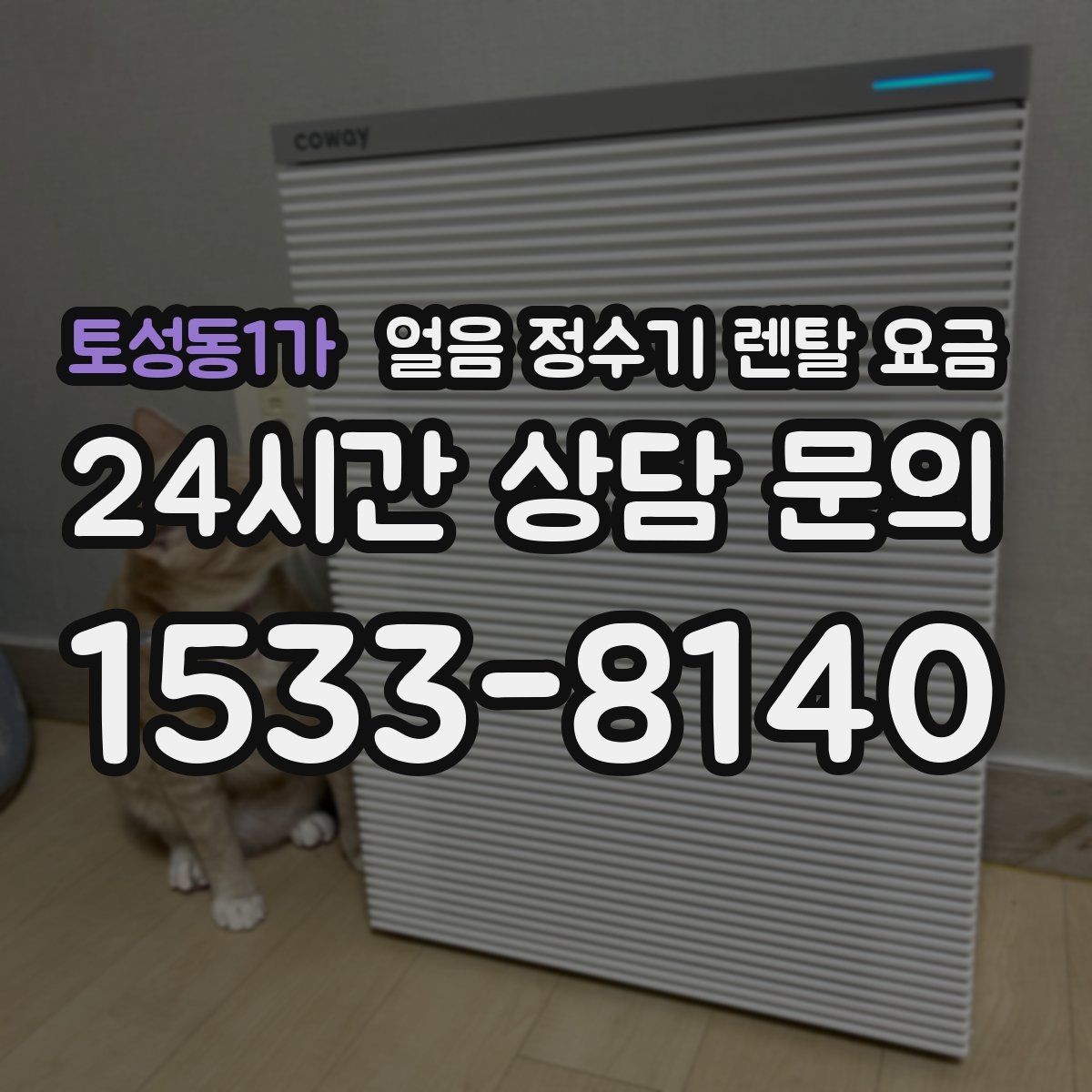 토성동1가 얼음 정수기 렌탈 요금 이벤트 비교하는 방법
