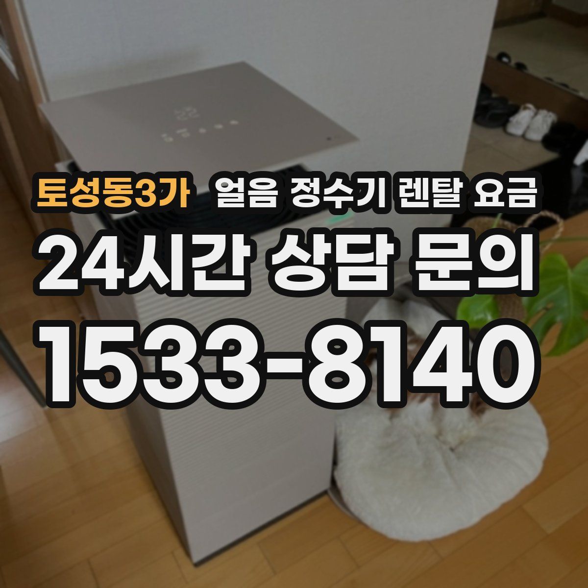 토성동3가 얼음 정수기 렌탈 요금