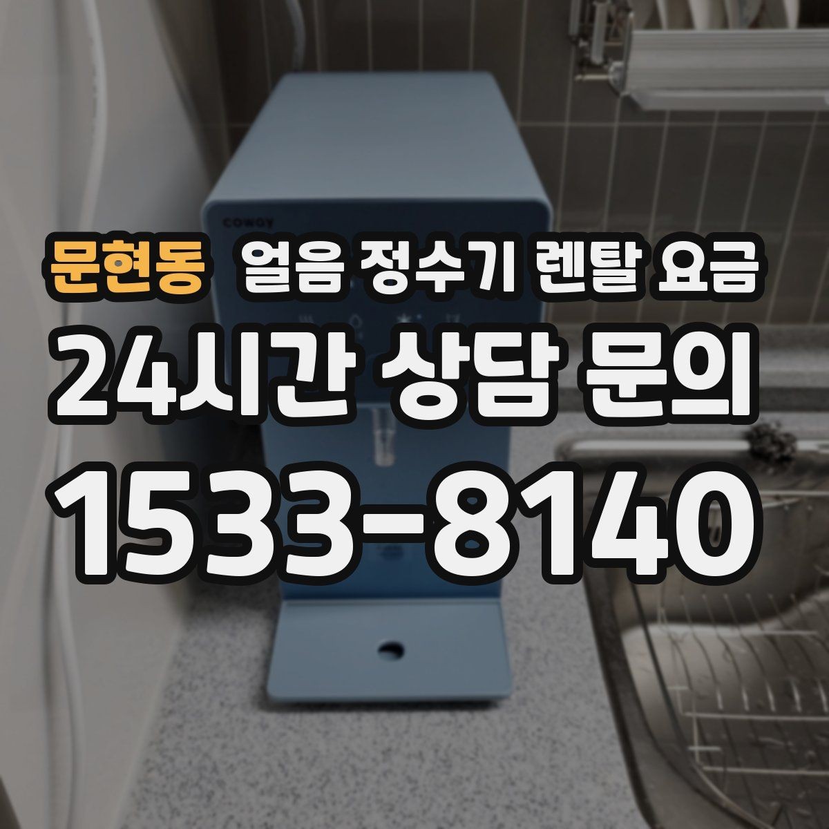 문현동 얼음 정수기 렌탈 요금 관리 서비스 범위 비교 포인트