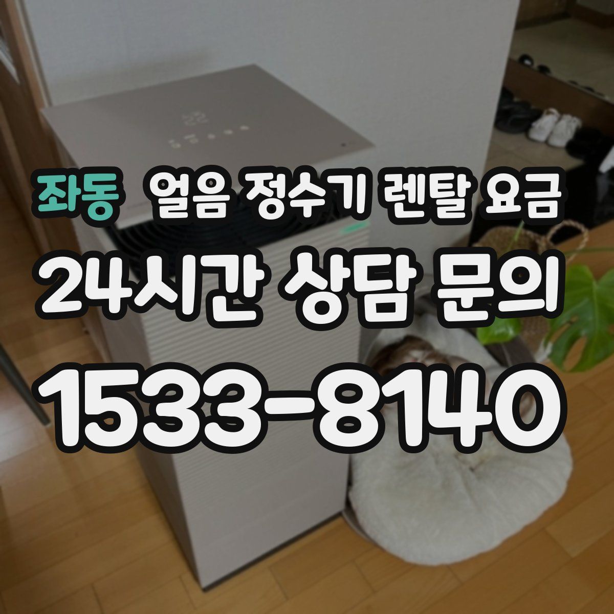 좌동 얼음 정수기 렌탈 요금