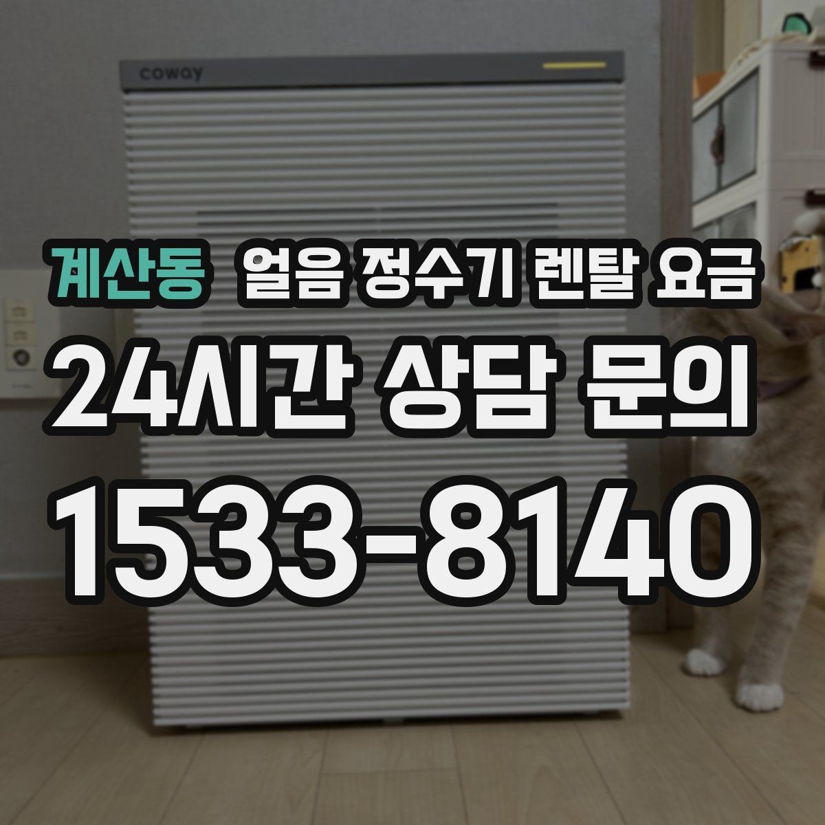 계산동 얼음 정수기 렌탈 요금 방문 관리와 셀프 관리 차이 정리