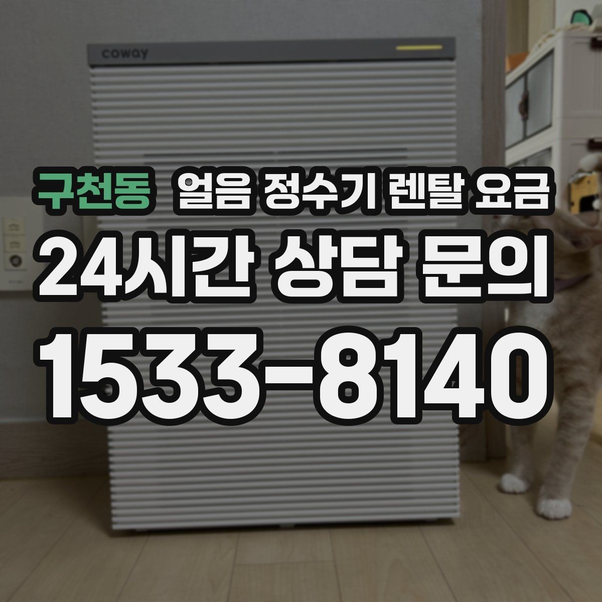구천동 얼음 정수기 렌탈 요금 위생 기능이 중요한 이유