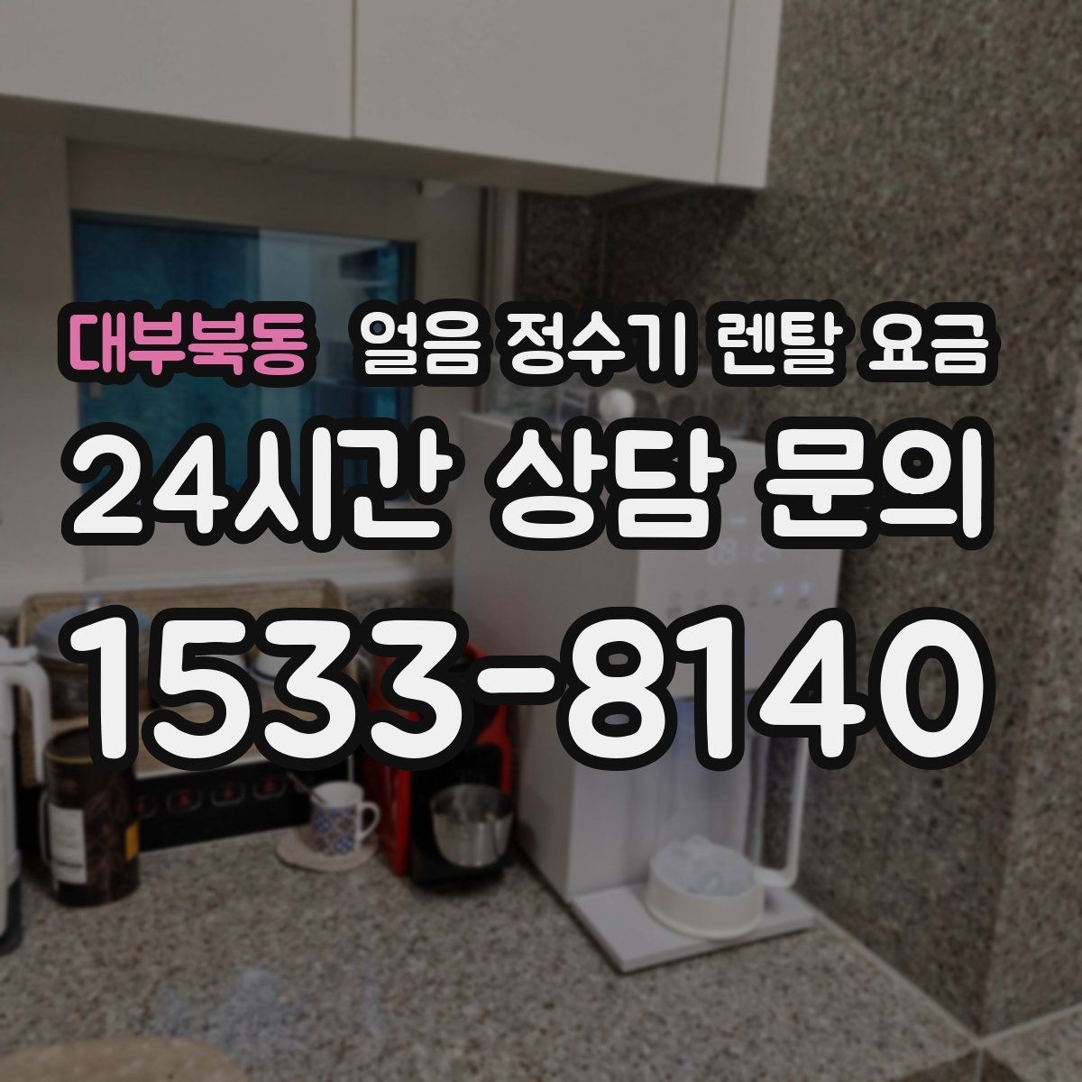 대부북동 얼음 정수기 렌탈 요금 얼음 크기 조절 기능 필요할까