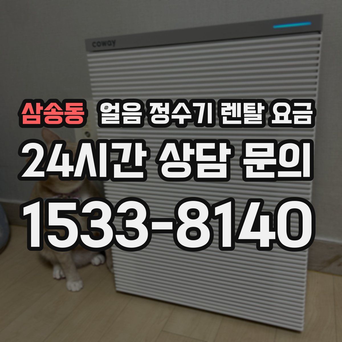 삼송동 얼음 정수기 렌탈 요금