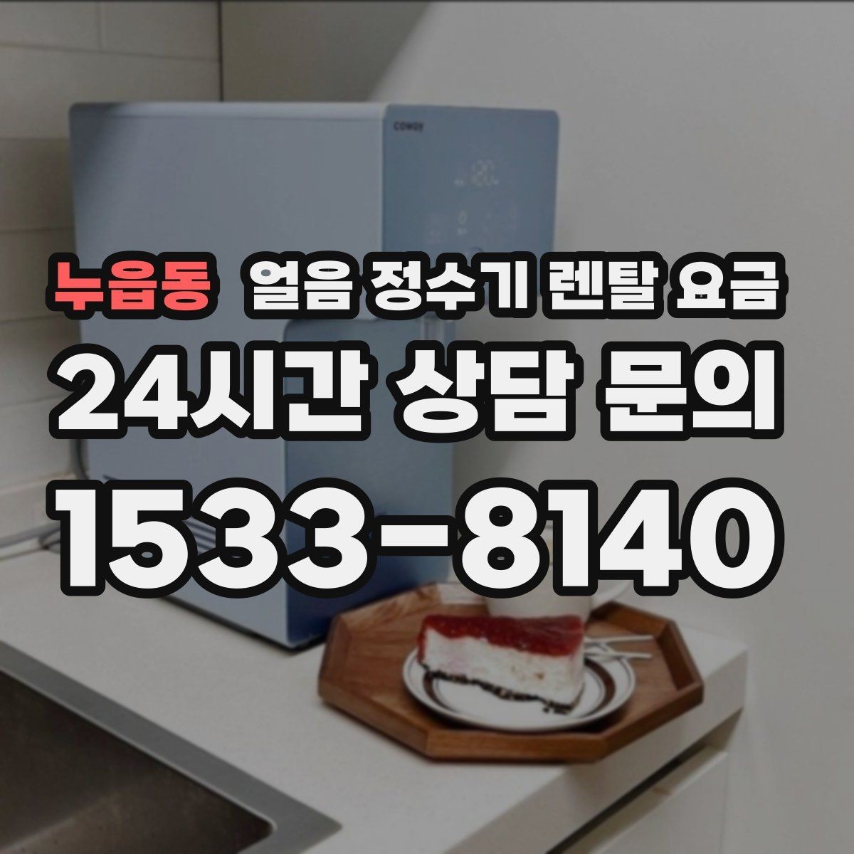 누읍동 얼음 정수기 렌탈 요금 고급형과 보급형 차이 정리