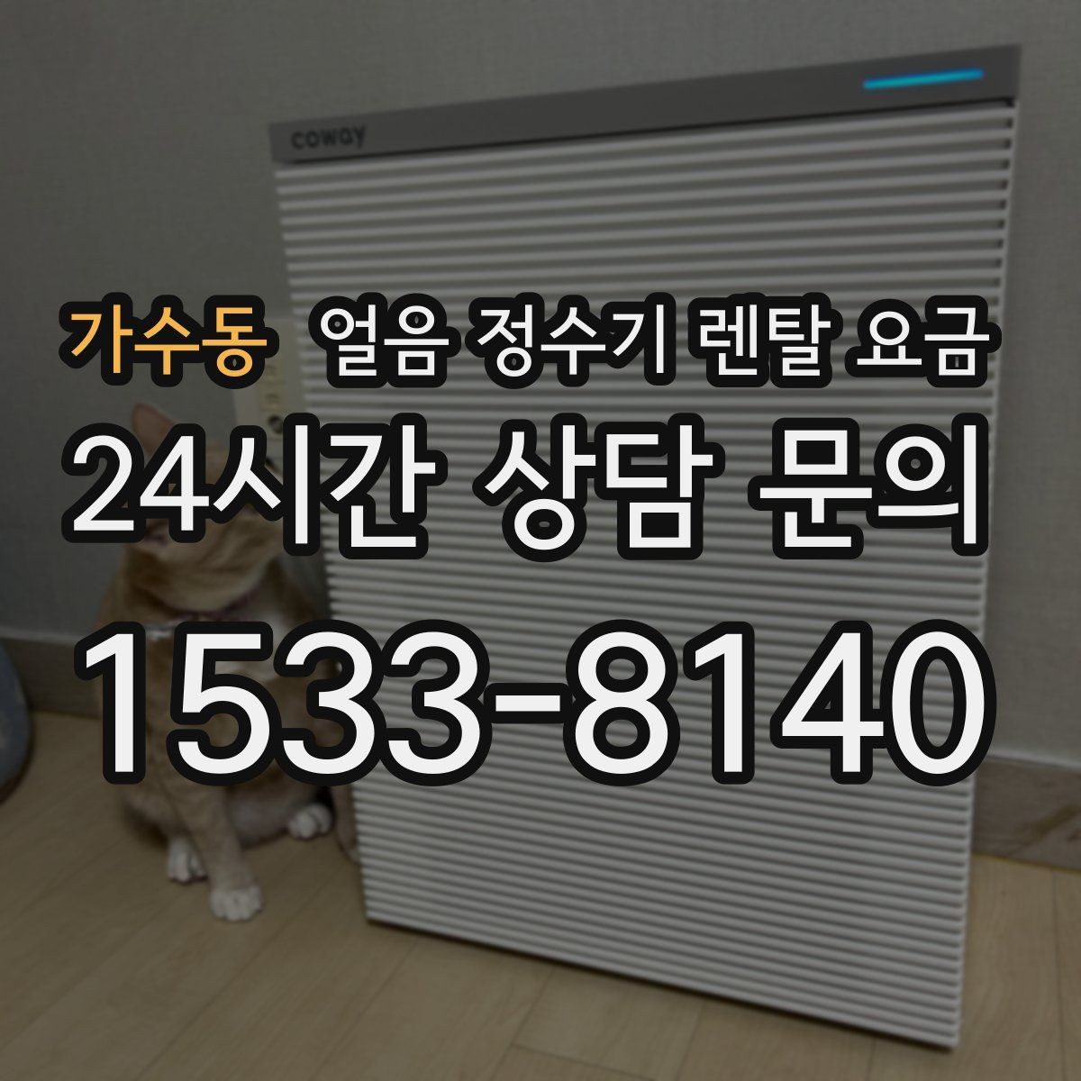 가수동 얼음 정수기 렌탈 요금 설치 과정이 중요한 이유