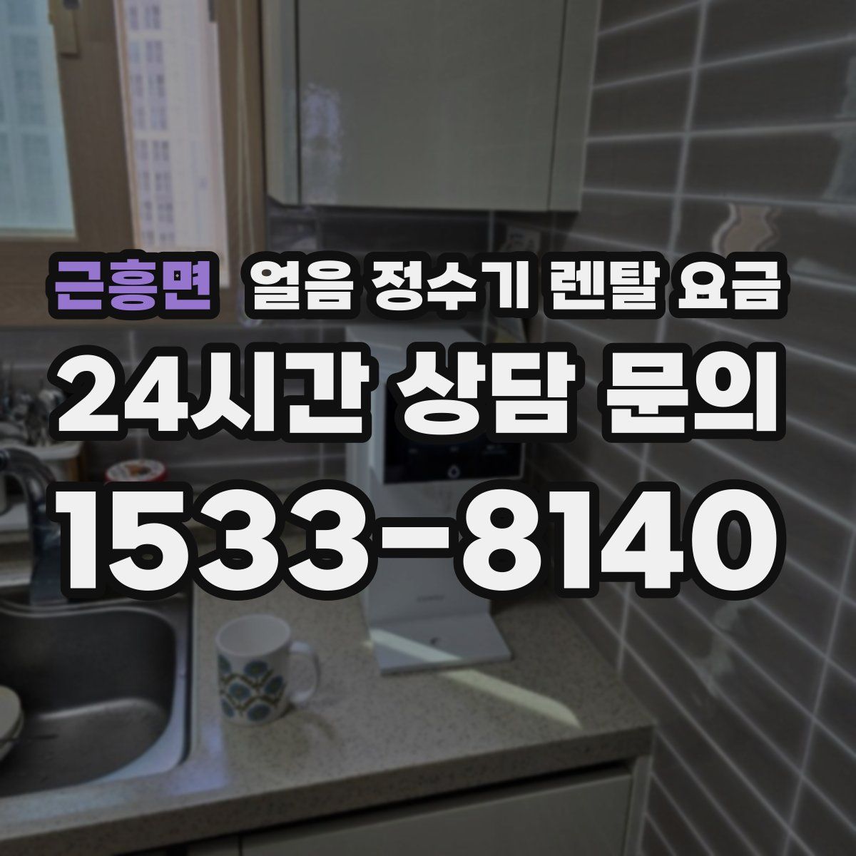 근흥면 얼음 정수기 렌탈 요금