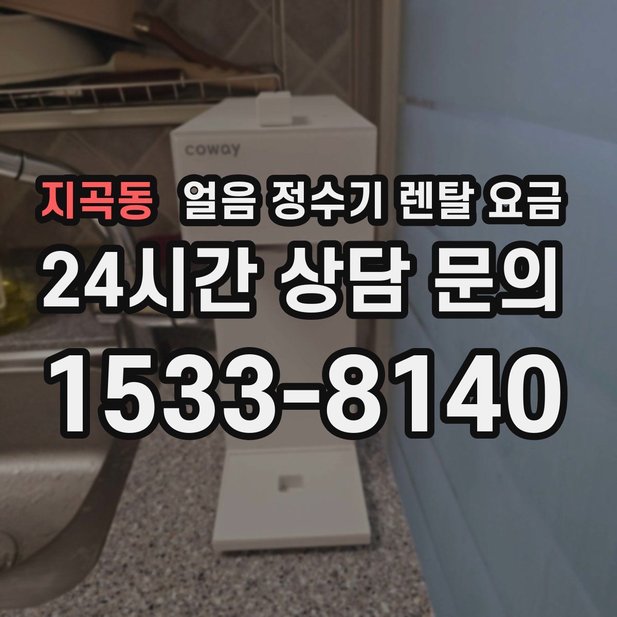 지곡동 얼음 정수기 렌탈 요금