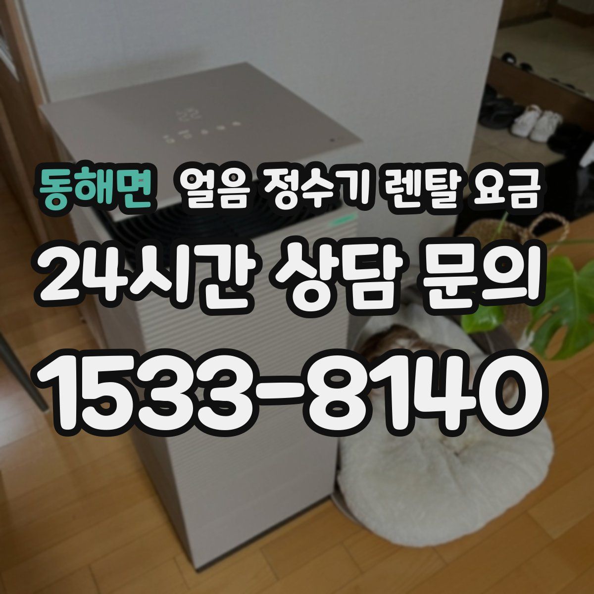 동해면 얼음 정수기 렌탈 요금