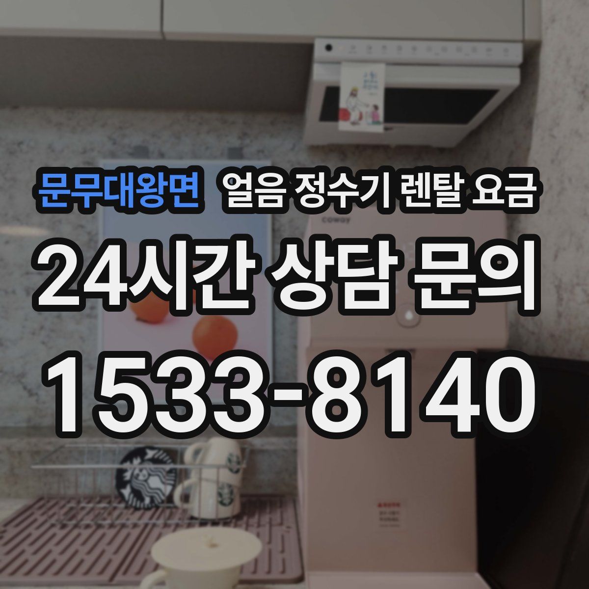 문무대왕면 얼음 정수기 렌탈 요금