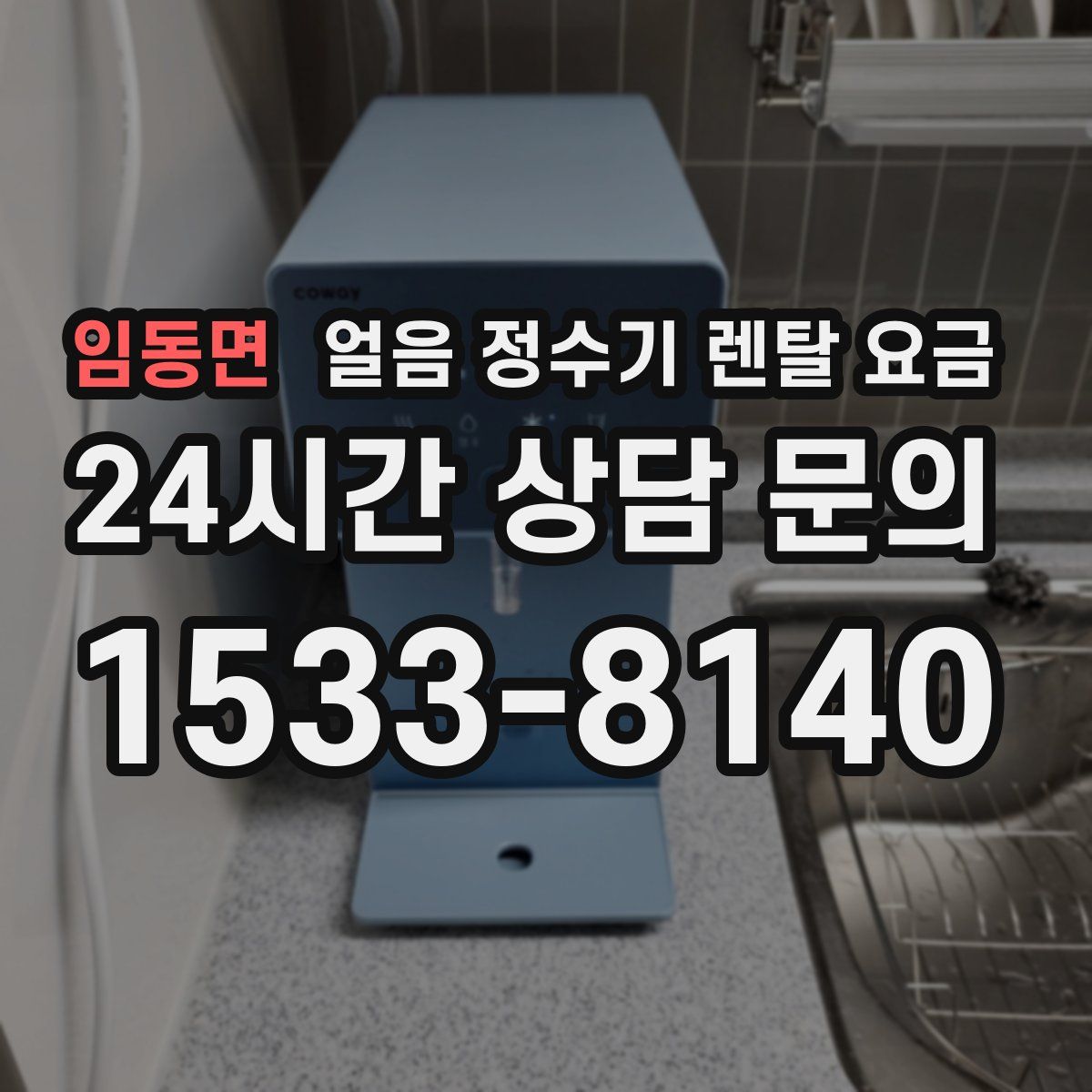 임동면 얼음 정수기 렌탈 요금