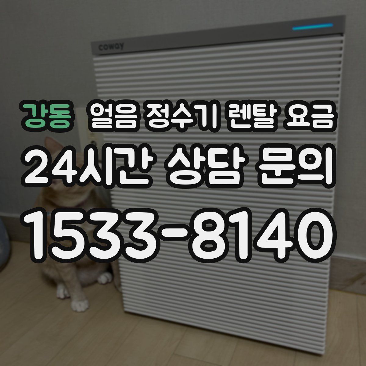 강동 얼음 정수기 렌탈 요금