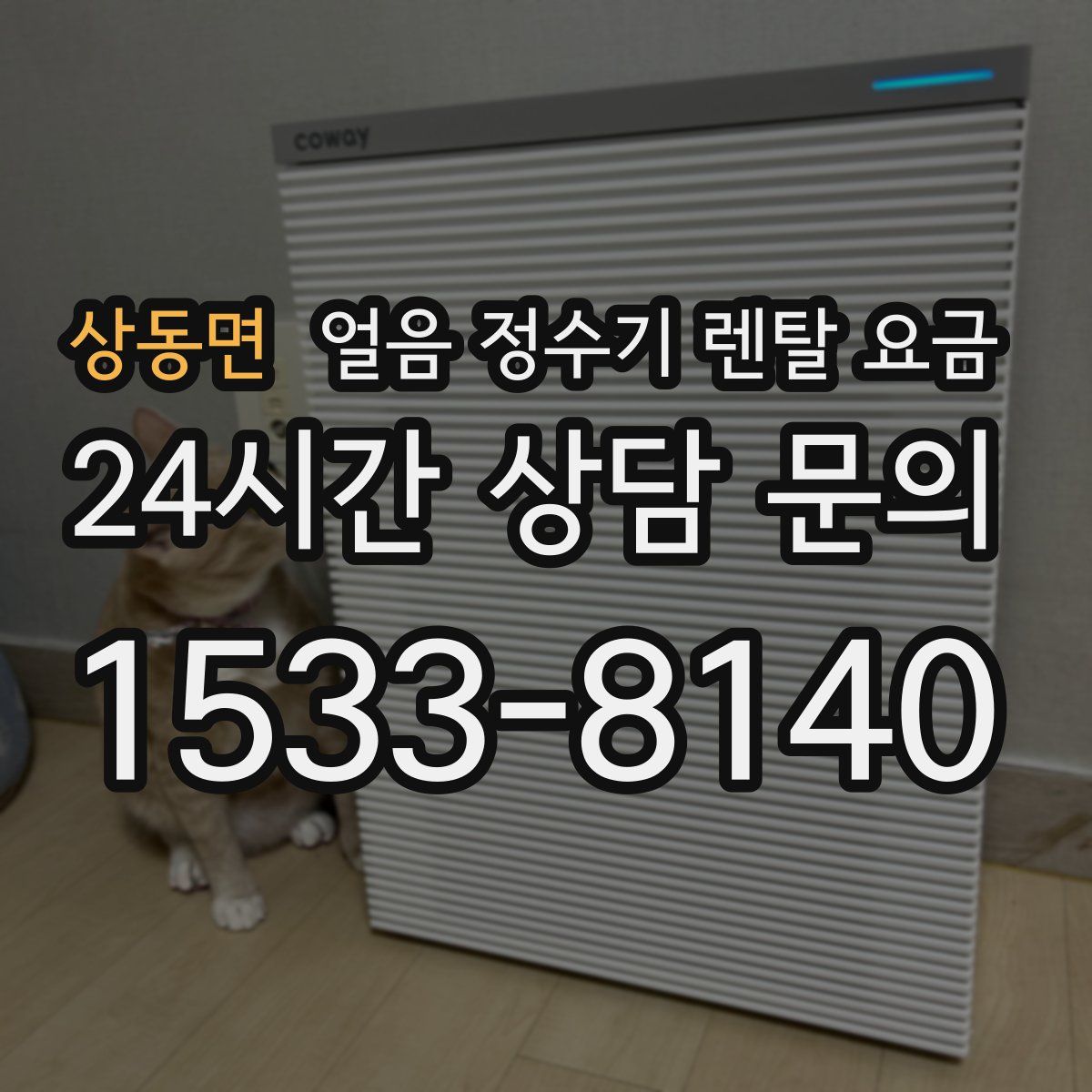 상동면 얼음 정수기 렌탈 요금