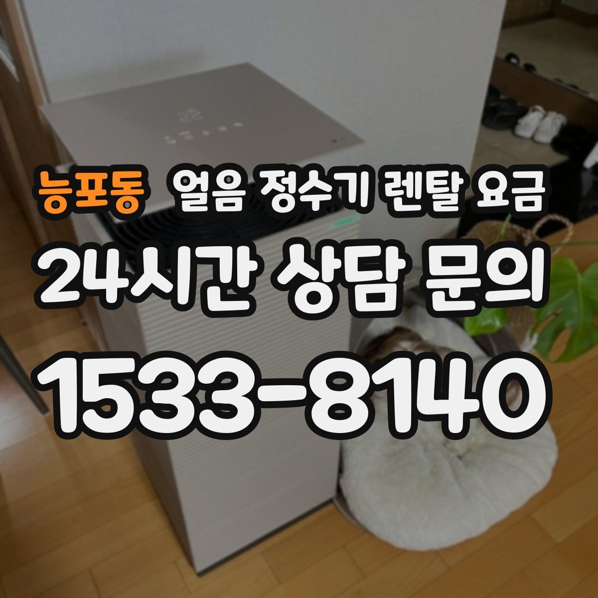 능포동 얼음 정수기 렌탈 요금