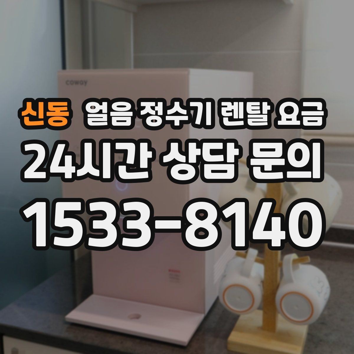 신동 얼음 정수기 렌탈 요금 저수조형이 필요한 상황은 언제일까