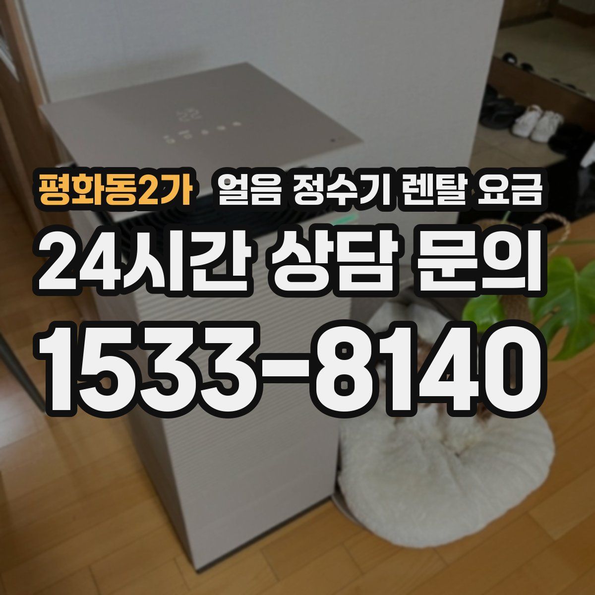 평화동2가 얼음 정수기 렌탈 요금