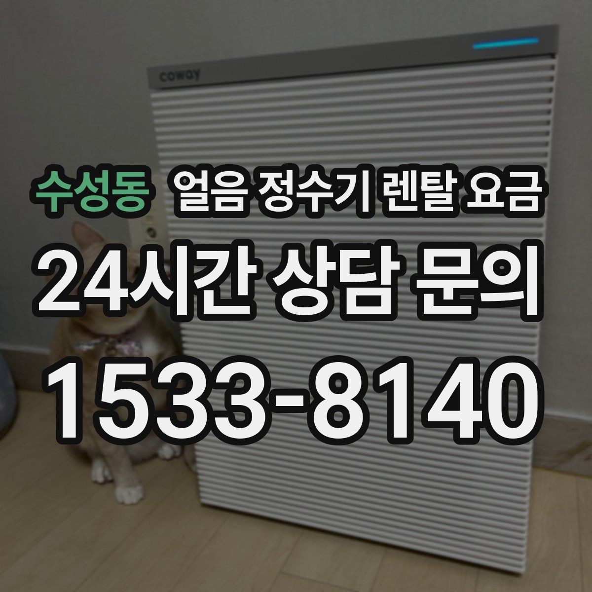 수성동 얼음 정수기 렌탈 요금 관리 편한 제품 고르는 기준