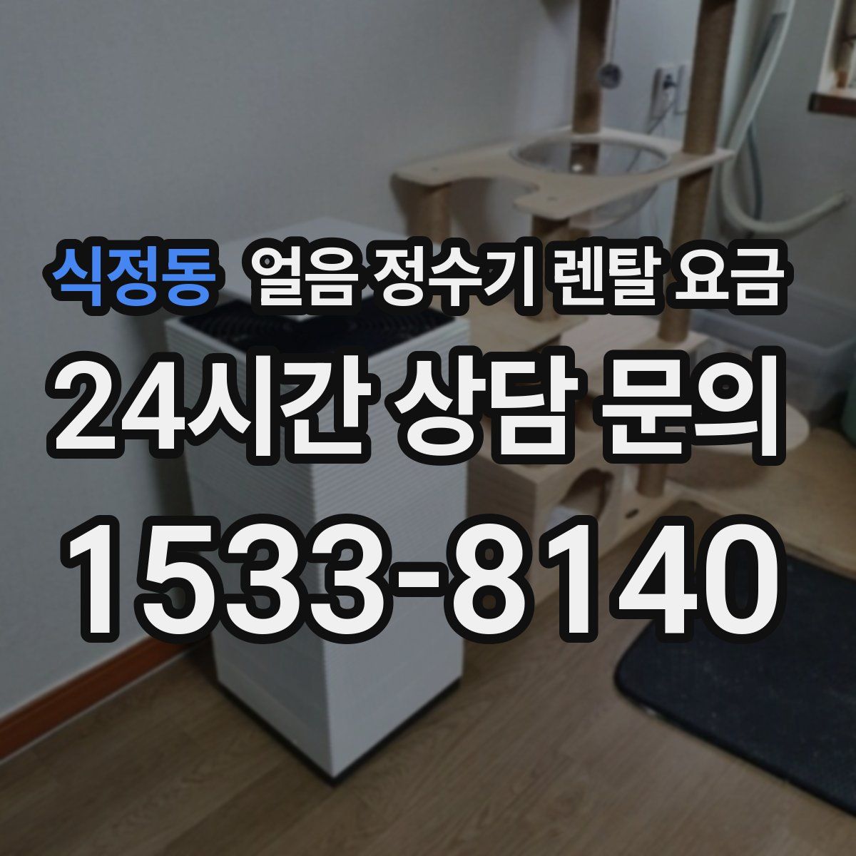 식정동 얼음 정수기 렌탈 요금