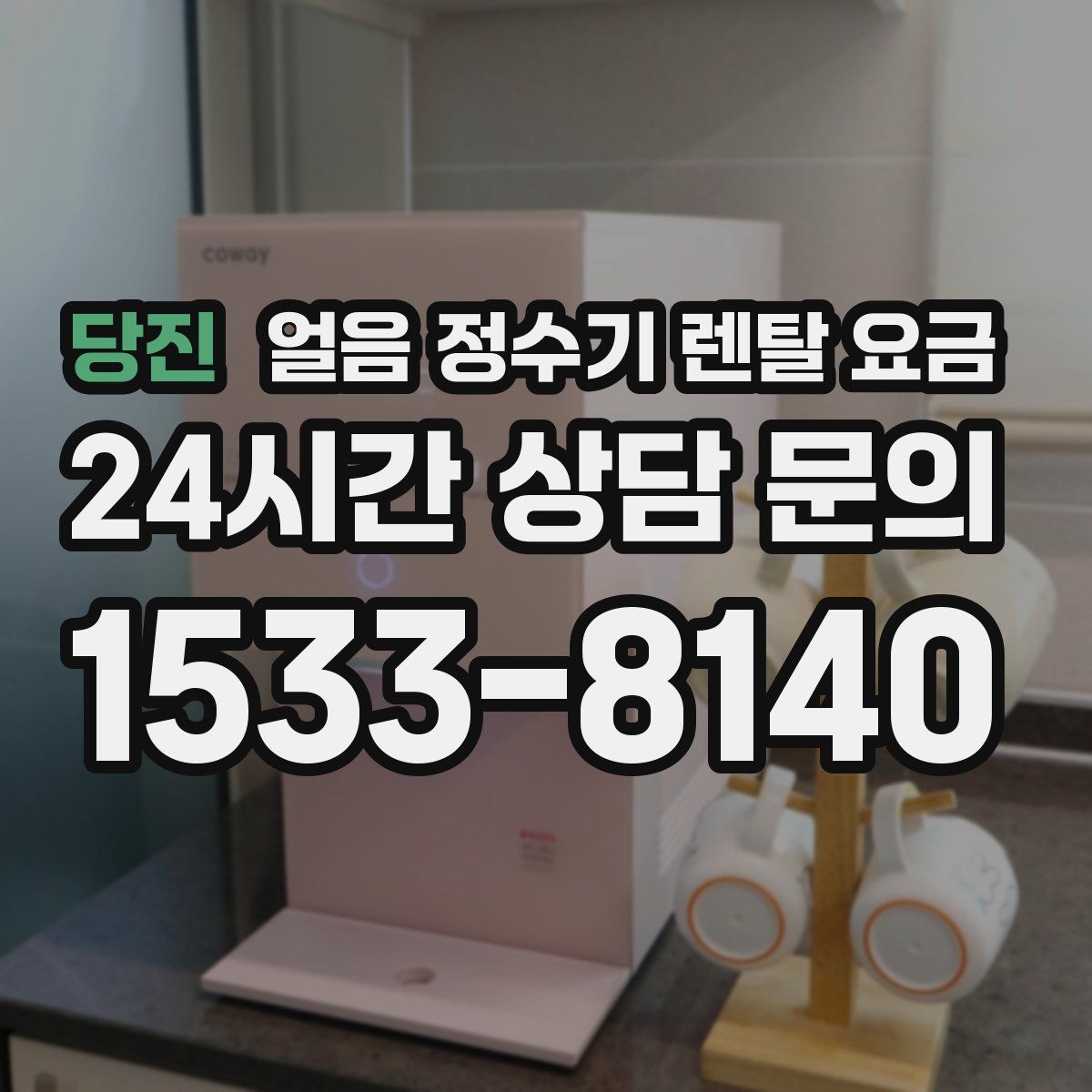 당진 얼음 정수기 렌탈 요금