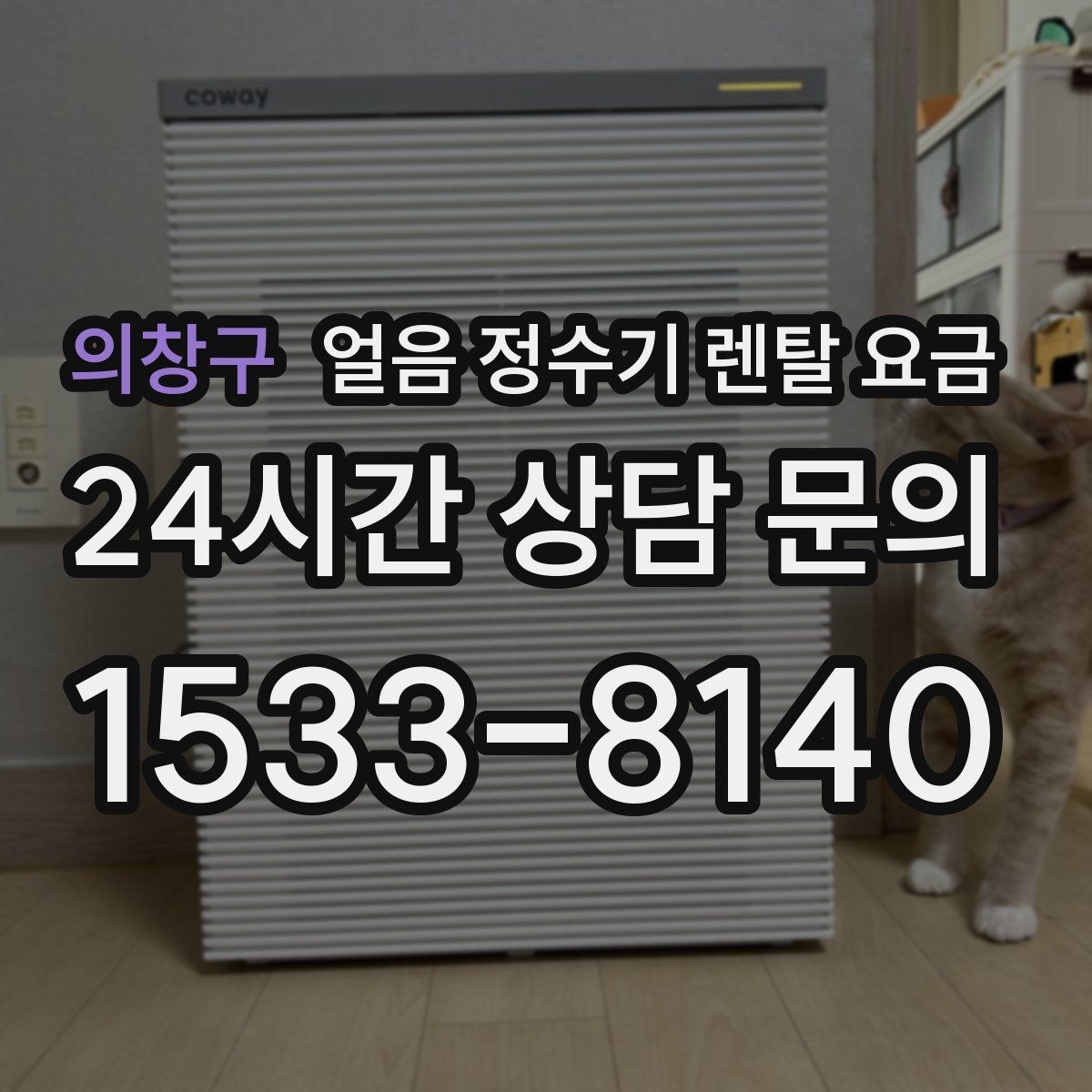 의창구 얼음 정수기 렌탈 요금 사은품보다 관리 품질이 중요한 이유