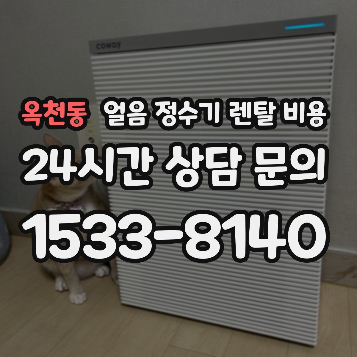 옥천동 얼음 정수기 렌탈 비용 자동 살균 기능이 필요한 이유