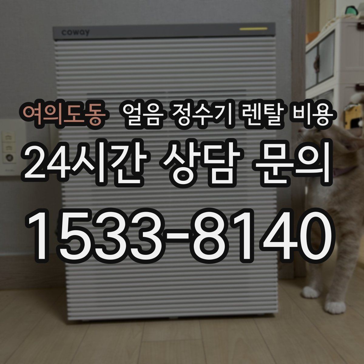 여의도동 얼음 정수기 렌탈 비용 혜택만 보고 선택하면 안 되는 이유