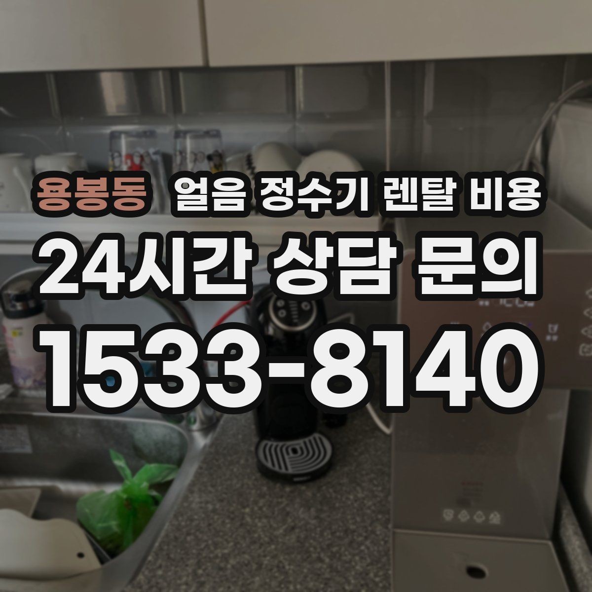 용봉동 얼음 정수기 렌탈 비용 얼음 저장 용량에 따른 차이