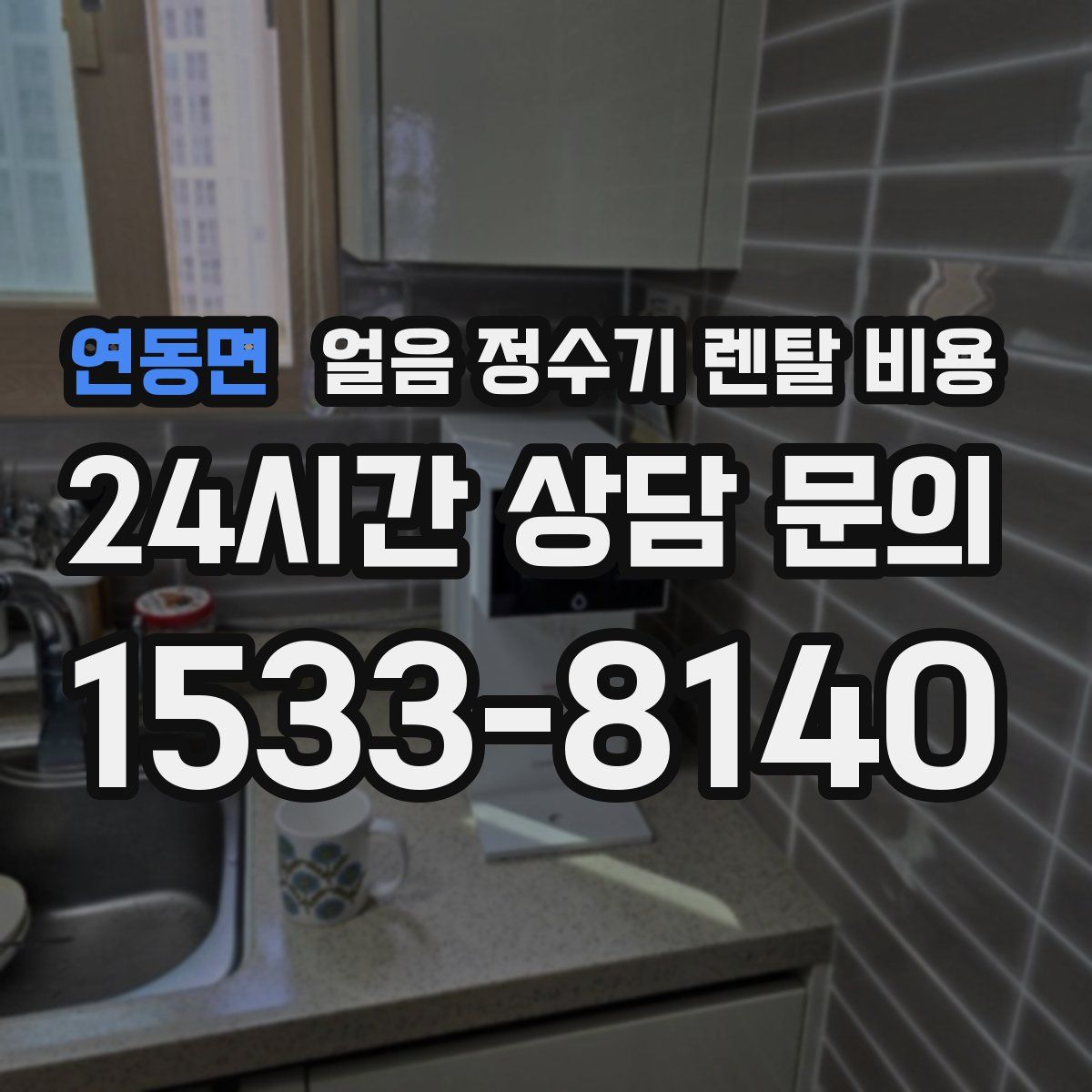 연동면 얼음 정수기 렌탈 비용