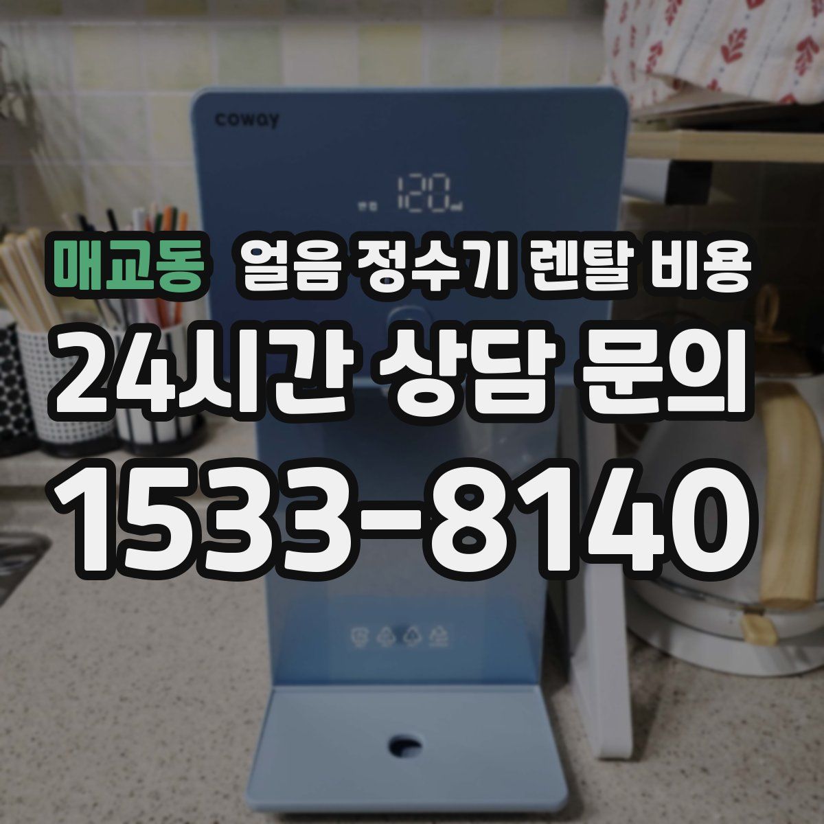 매교동 얼음 정수기 렌탈 비용