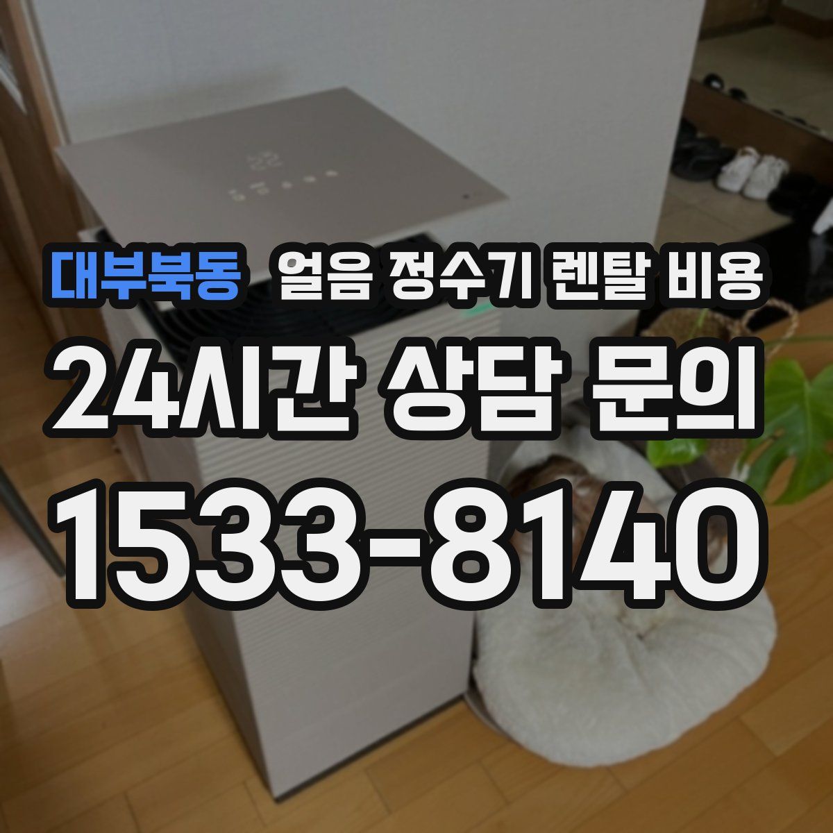 대부북동 얼음 정수기 렌탈 비용