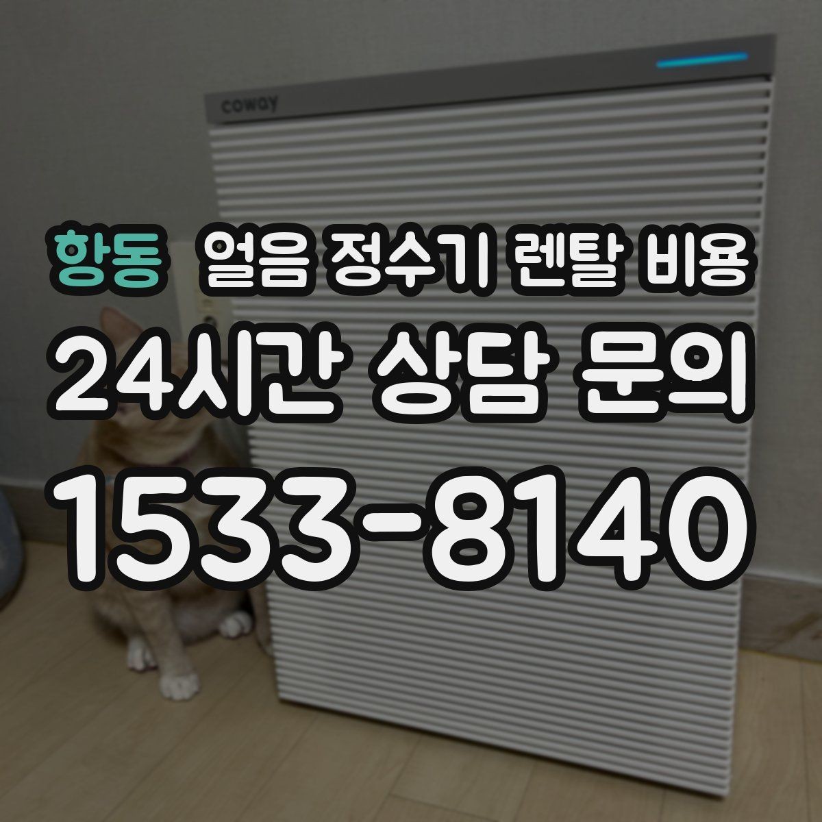 항동 얼음 정수기 렌탈 비용 물 맛에 영향을 주는 요소 정리