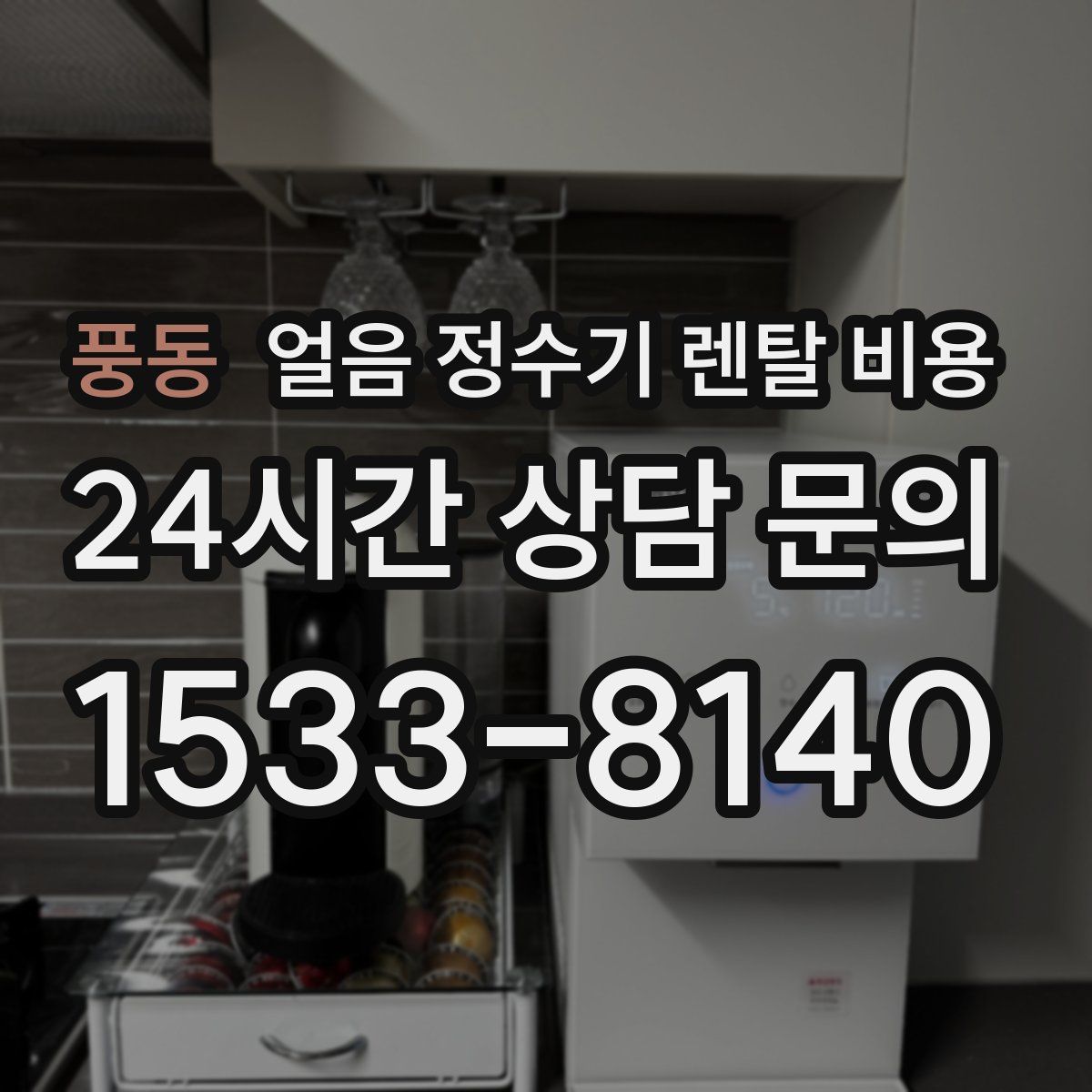 풍동 얼음 정수기 렌탈 비용