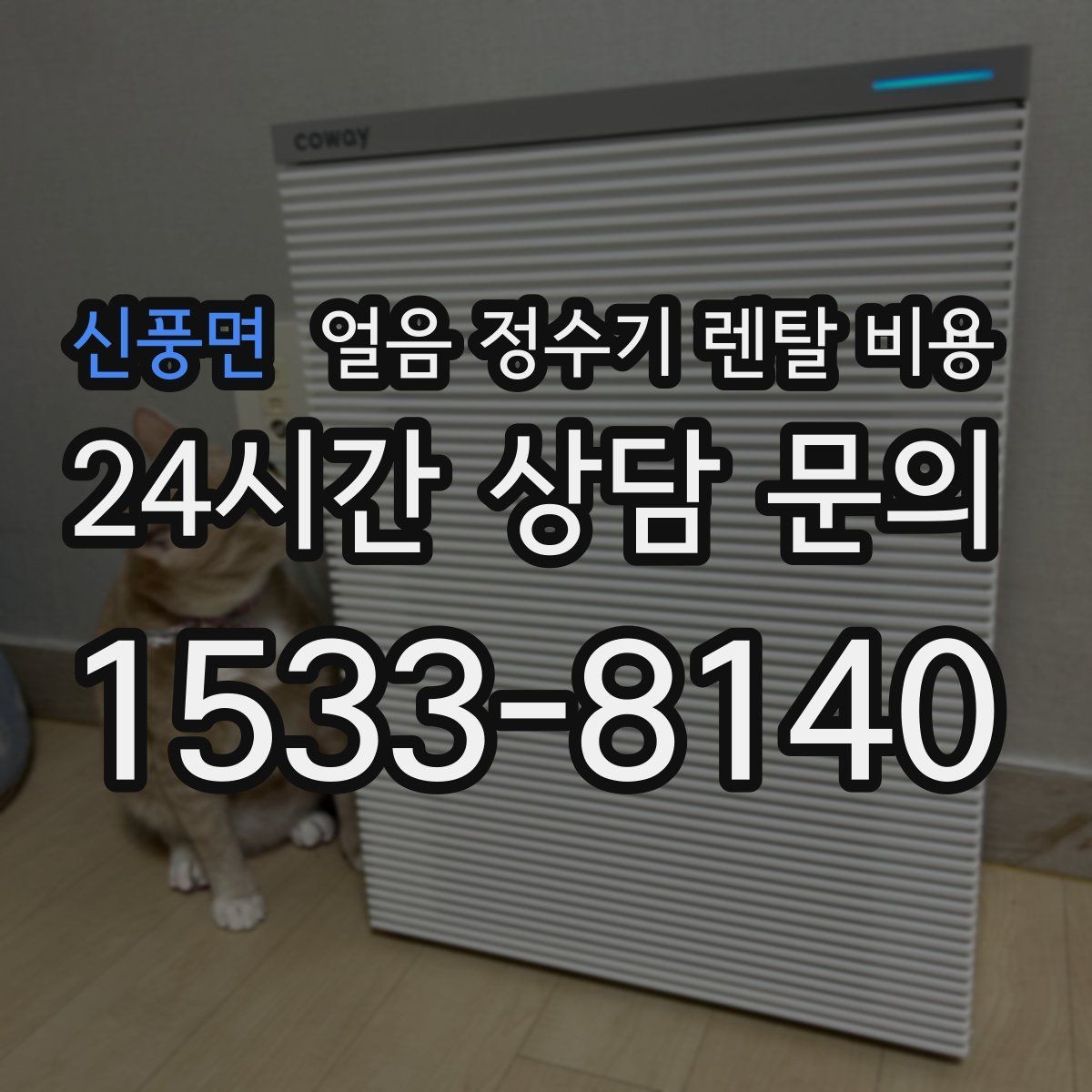 신풍면 얼음 정수기 렌탈 비용 설치 과정이 중요한 이유
