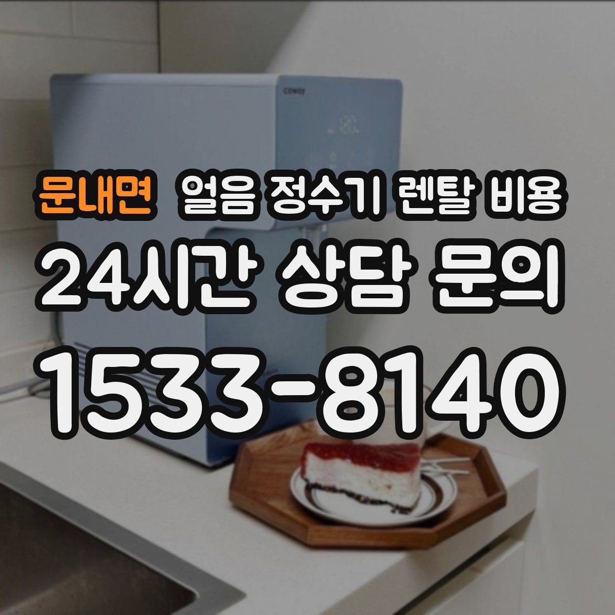문내면 얼음 정수기 렌탈 비용 업소용과 가정용 차이 정리