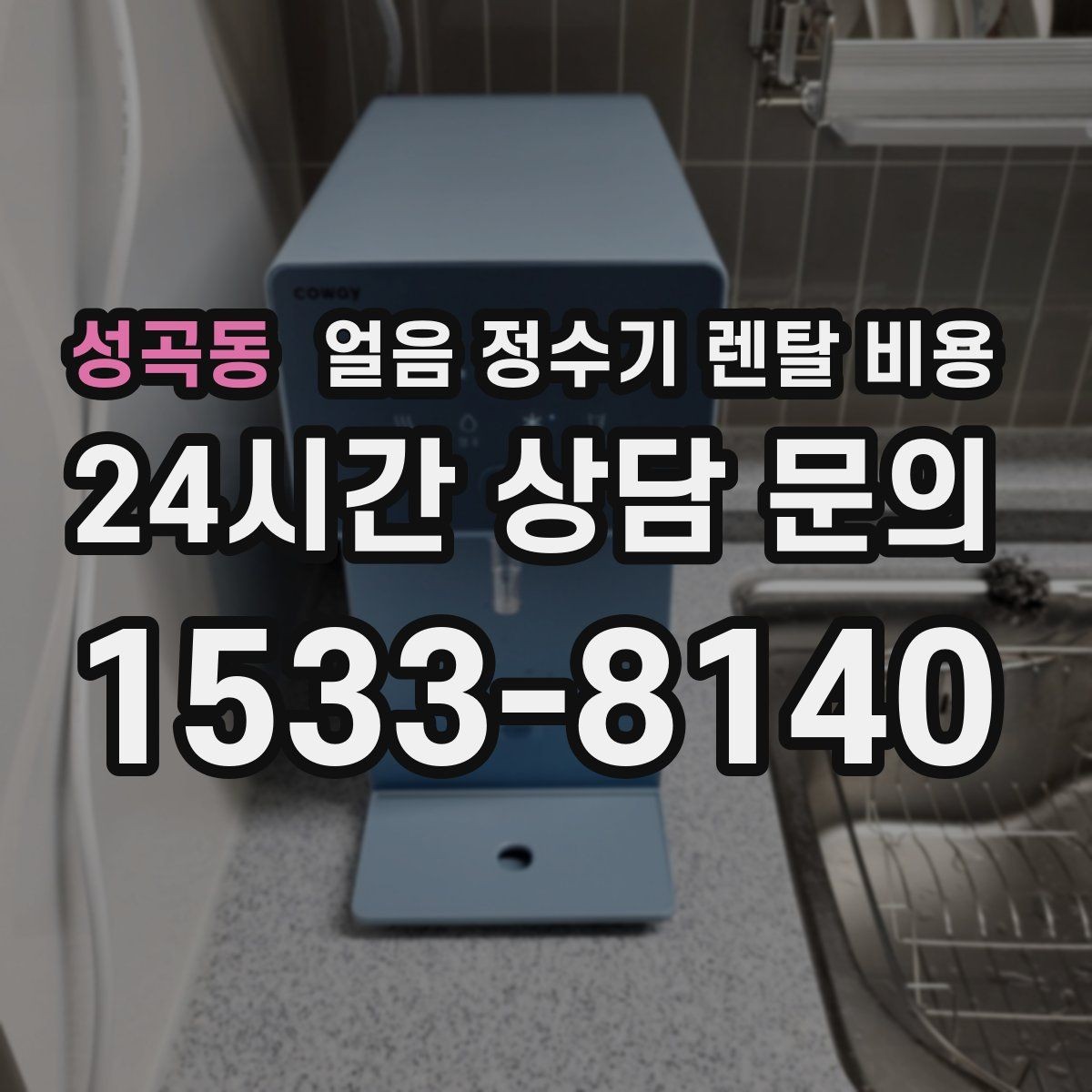성곡동 얼음 정수기 렌탈 비용 방문 관리가 필요한 경우