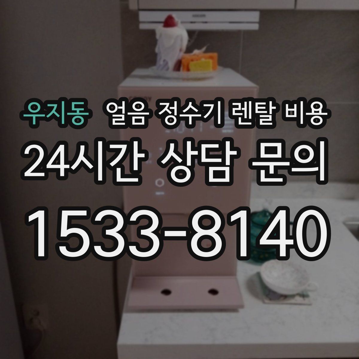 우지동 얼음 정수기 렌탈 비용 얼음 사용량으로 선택 기준 정리