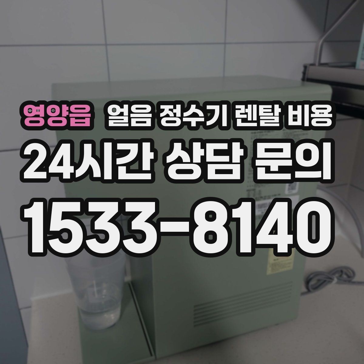 영양읍 얼음 정수기 렌탈 비용 얼음 사용량으로 고르는 기준