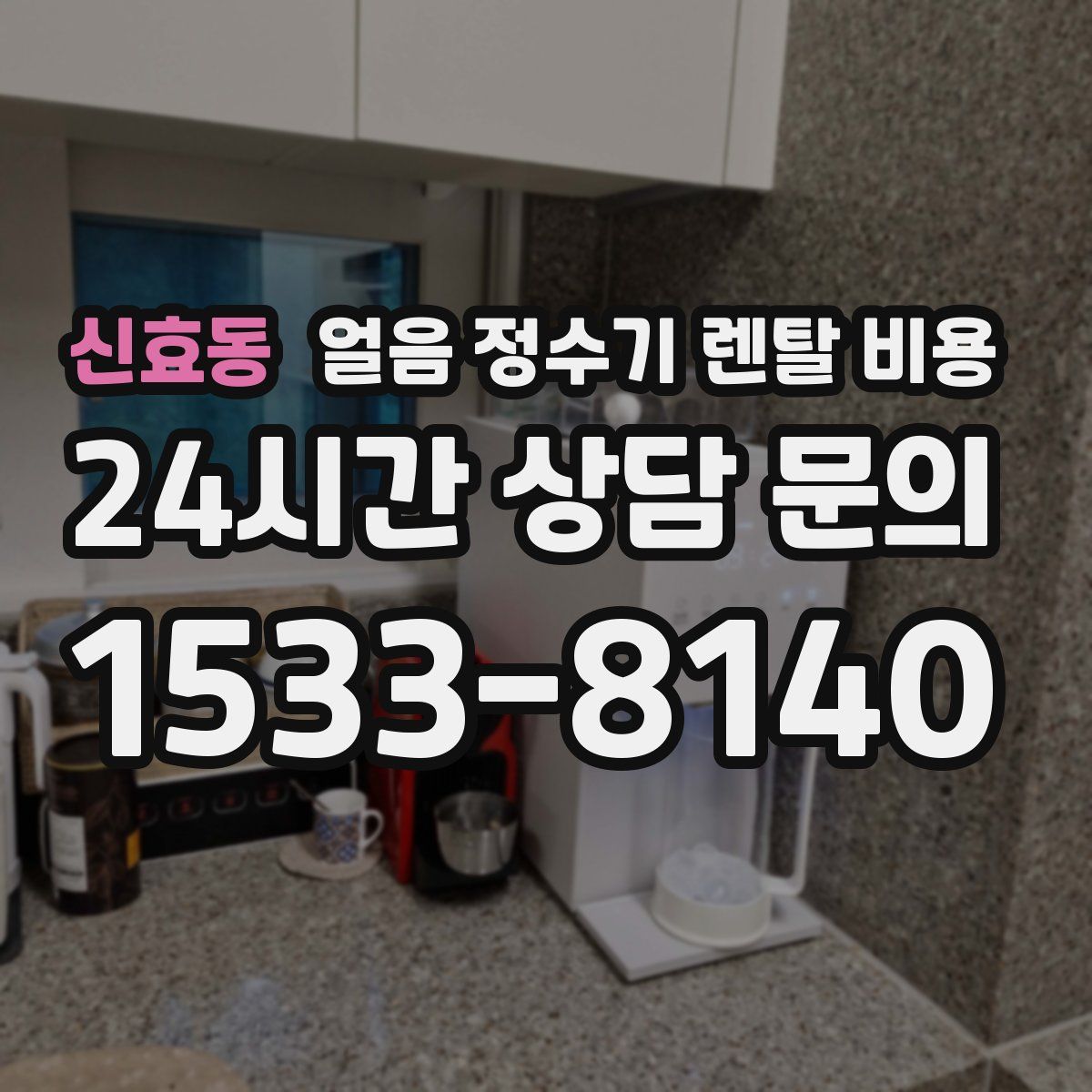 신효동 얼음 정수기 렌탈 비용