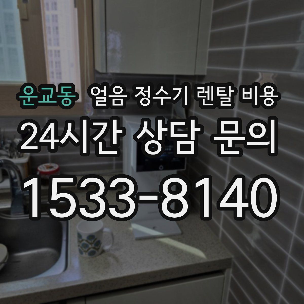 운교동 얼음 정수기 렌탈 비용