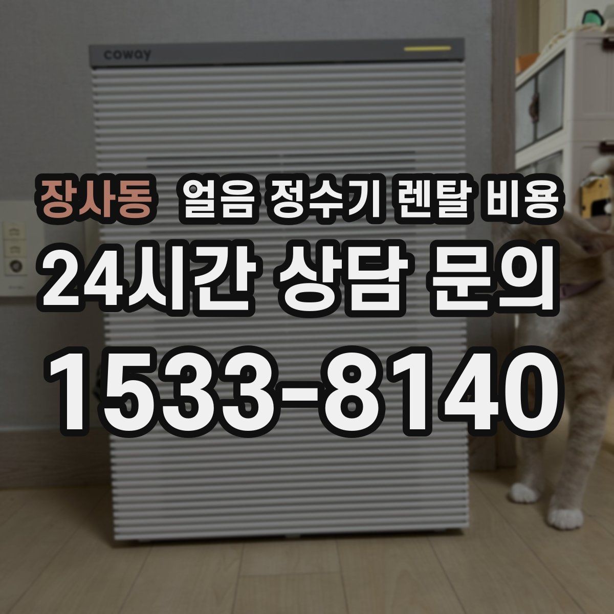 장사동 얼음 정수기 렌탈 비용 핵심만 비교해도 충분한 이유