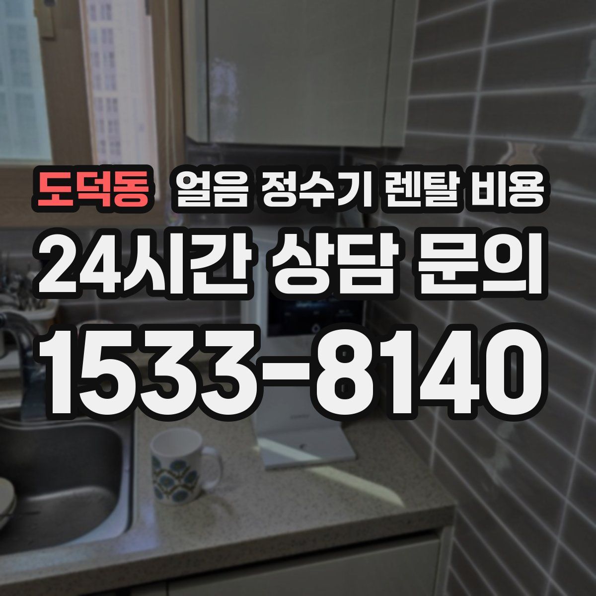 도덕동 얼음 정수기 렌탈 비용