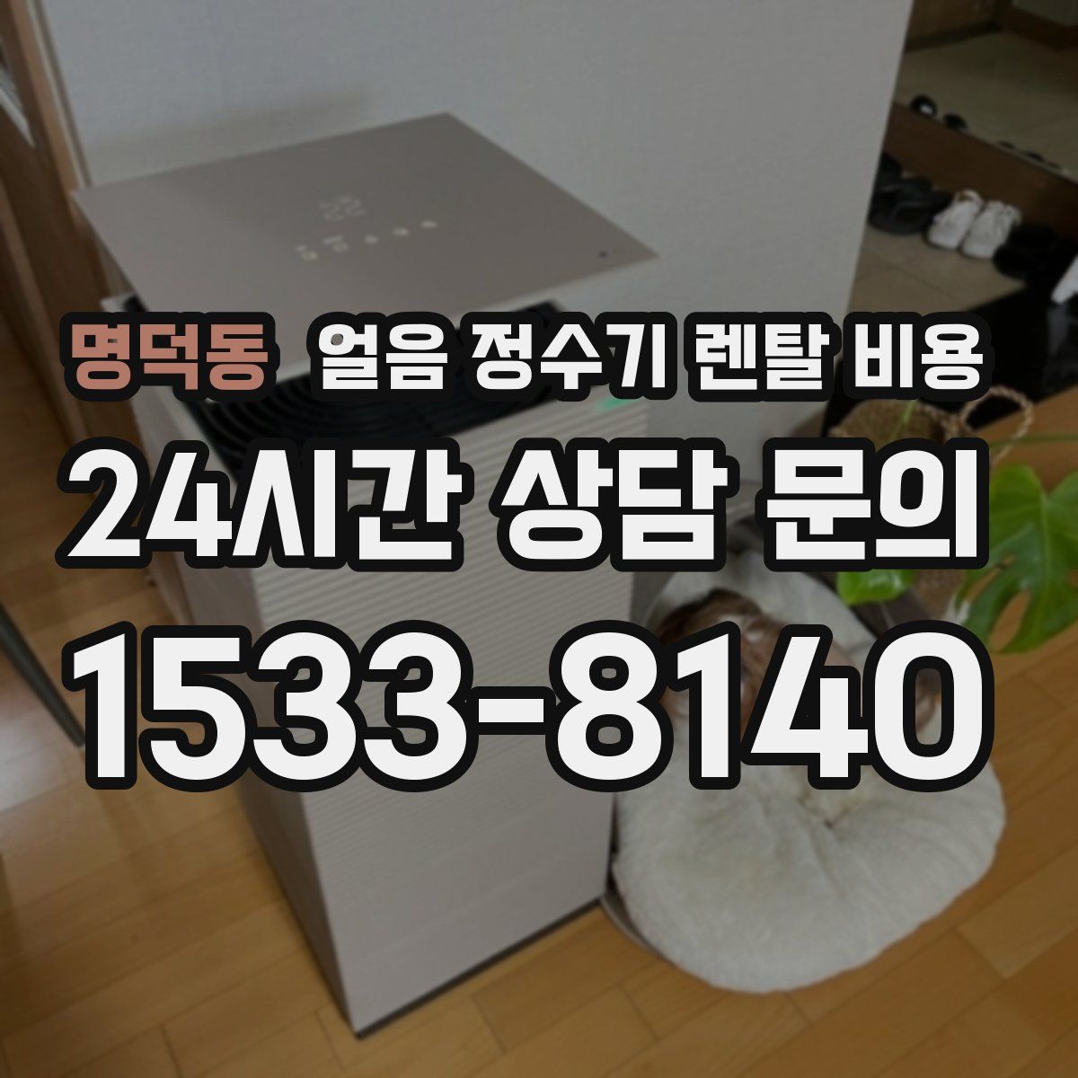 명덕동 얼음 정수기 렌탈 비용