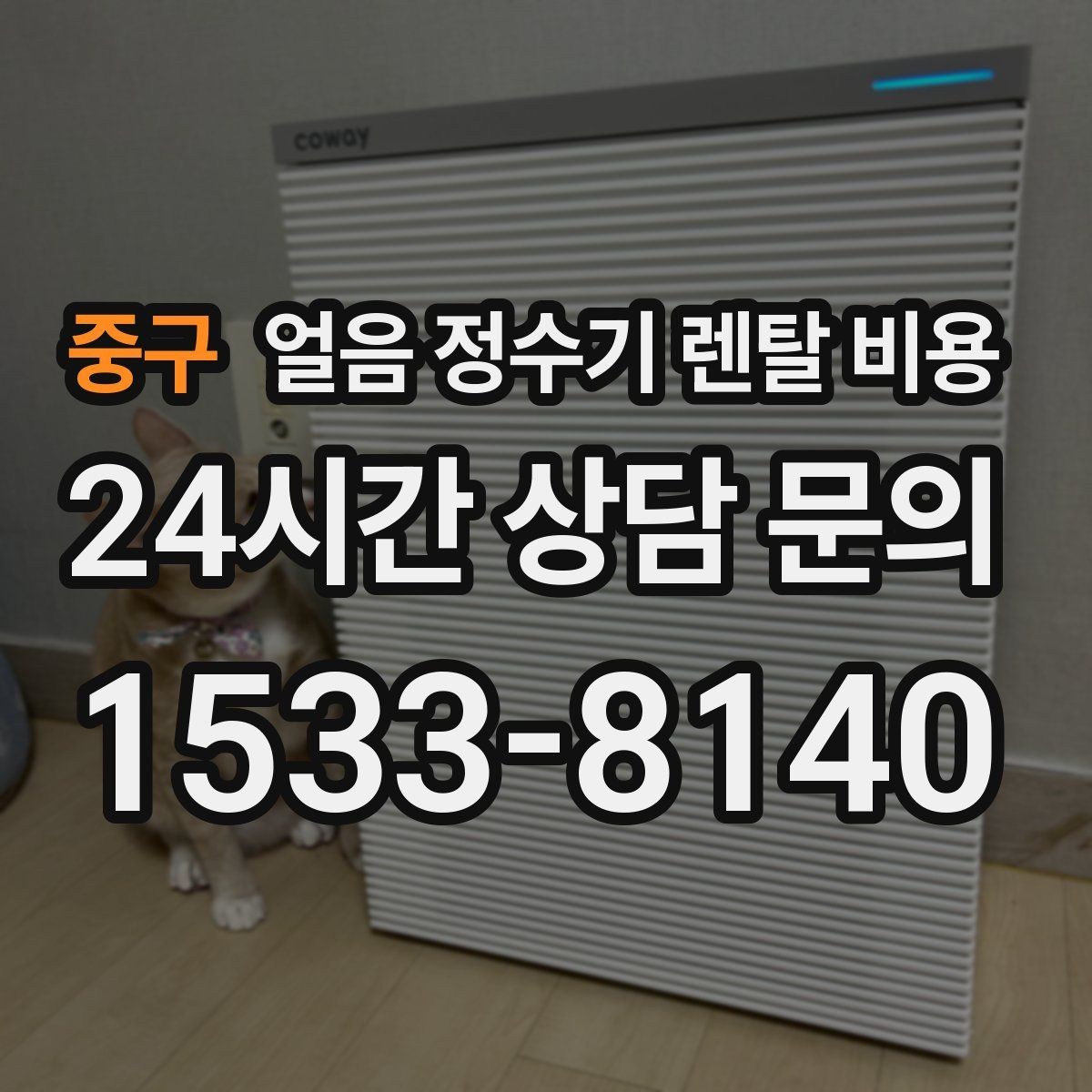 중구 얼음 정수기 렌탈 비용 고가 모델 선택 기준 정리