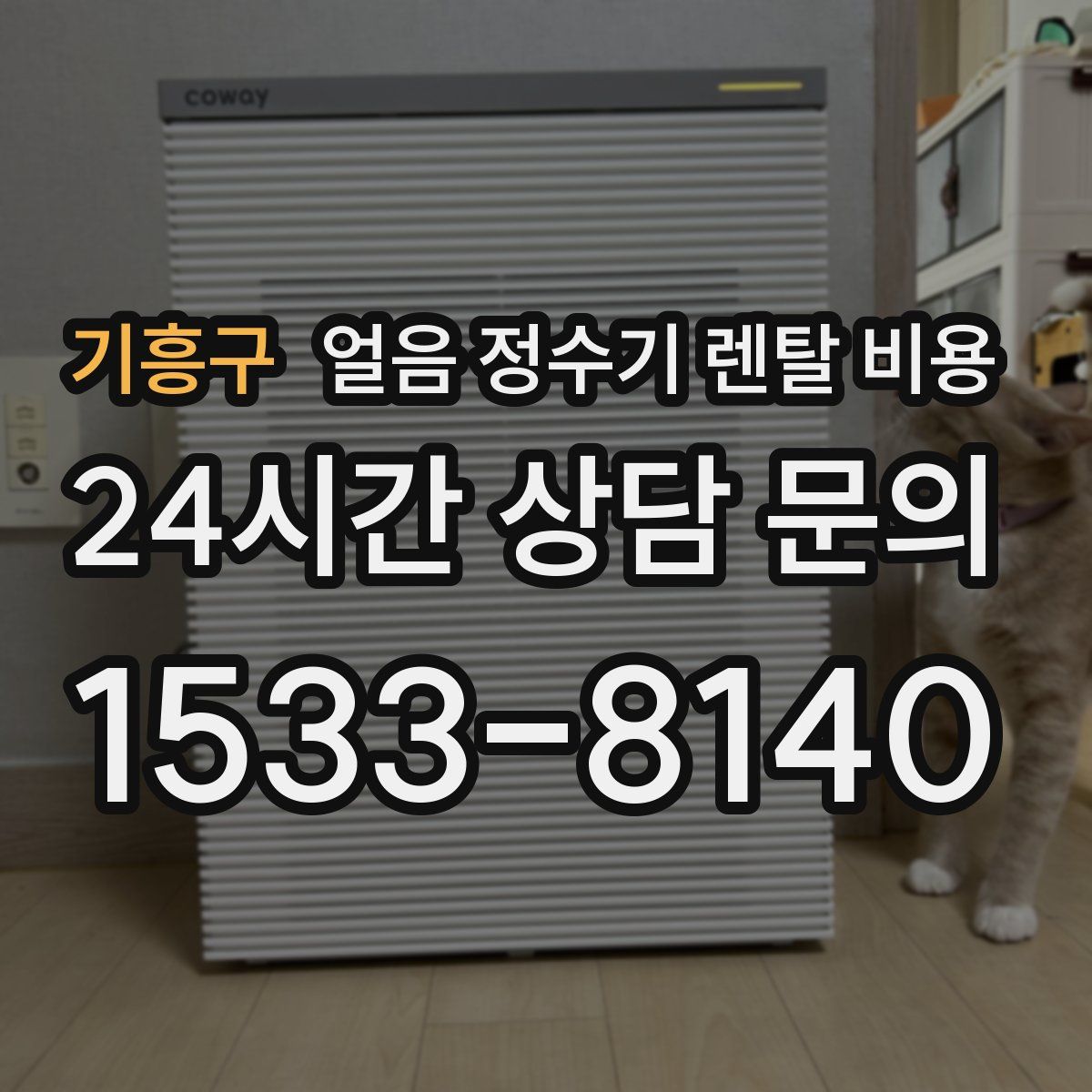 기흥구 얼음 정수기 렌탈 비용